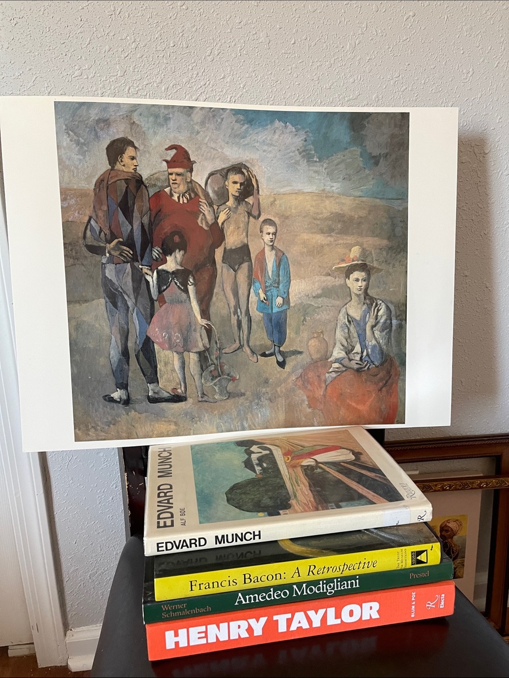 Family of Saltimbanques Art Poster